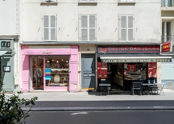 Апартаменты Rue Daguerre - Quiet & Welcoming & Well Connected Париж